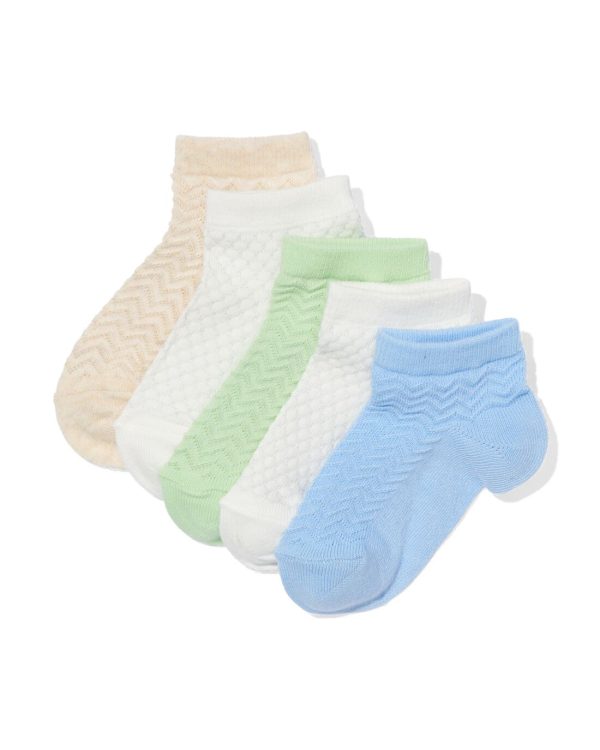 HEMA Kinder Enkelsokken Met Katoen - 5 Paar Multi (multi)