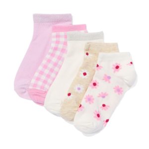 HEMA Kinder Enkelsokken Met Katoen - 5 Paar Beige (beige)