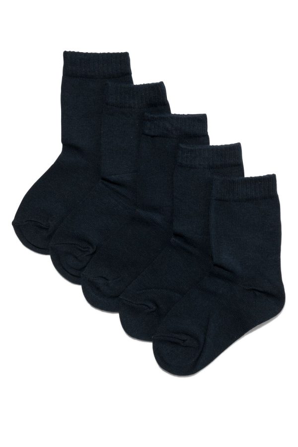 HEMA Kindersokken- 5 Paar Donkerblauw (donkerblauw)
