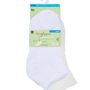 HEMA 5-pak Kinder Enkelsokken Wit (wit)