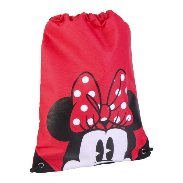 Disney Minnie MouseÂ gymtas/rugzak/rugtas voor kinderen - rood - polyester - 29 x 40 cm