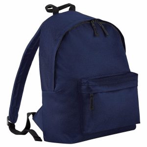 Navy blauw rugtas reistas met voorvak 14 liter voor kinderen