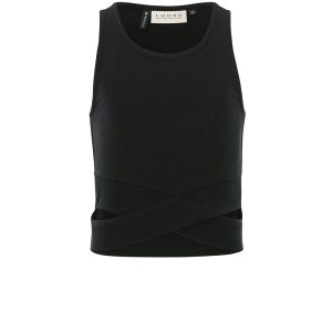 LOOXS 10sixteen Meisjes top mouwloos - Zwart