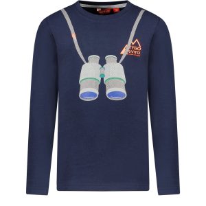 Tygo & Vito Jongens shirt - Lyo - Navy blauw