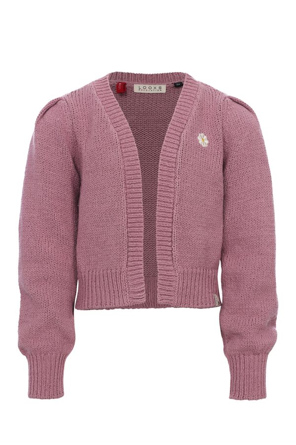 LOOXS Little Meisjes trui gebreid - Mauve blush
