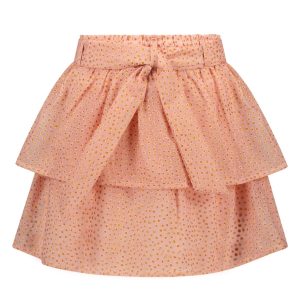 Like Flo Meisjes rok fancy - Blush