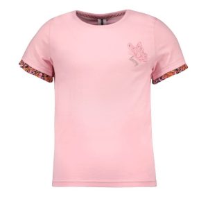 B.Nosy Meisjes t-shirt - Stella - Roze