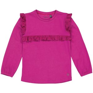 Quapi Meisjes shirt - Alessa - Paars rouge