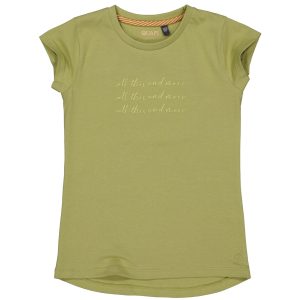 Quapi Meisjes t-shirt - Bia - Cedar groen