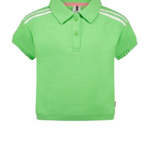 B.Nosy Meisjes cropped sweat top - Neon groen