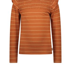 Moodstreet Meisjes top smock - Roest