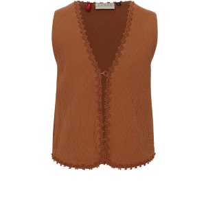 LOOXS Little Meisjes gilet - Caramel
