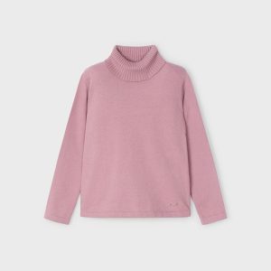 Mayoral Meisjes basic gebreide coltrui - Roze