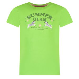 Tygo & Vito Meisjes t-shirt - Jayla - Fris groen