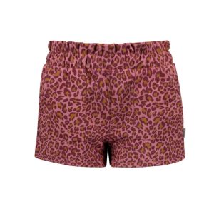 B.Nosy Meisjes short panter print roze - Dirkje - Delight panter