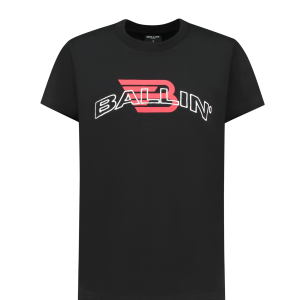 Ballin T-shirt met print - Zwart
