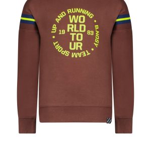 B.Nosy Jongens sweater - Hazel bruin