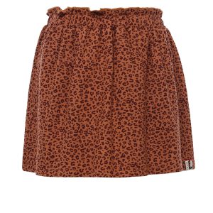 LOOXS Little Meisjes rok rib - Cheeta