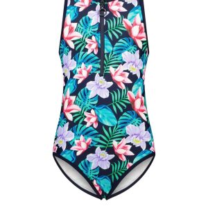B.Nosy Meisjes badpak AOP - Active bloemen AOP