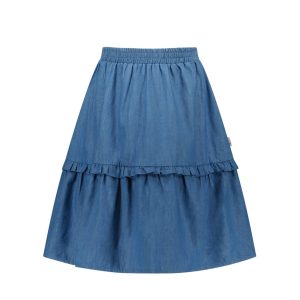 Moodstreet Meisjes rok jeans - Soft Blue