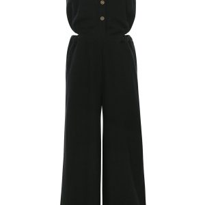 LOOXS 10sixteen Meisjes jumpsuit - Zwart