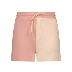 NoBell Meisjes short colorblock - Siza - Misty roze