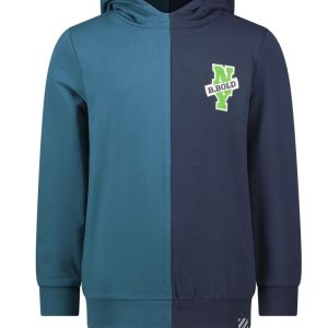 B.Nosy Jongens hoodie - Bram - Navy blauw