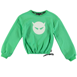 SUPERREBEL Meisjes sweater Catalina - Fluo mint