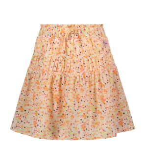 NoNo Meisjes rok - Nellie - Sour lime