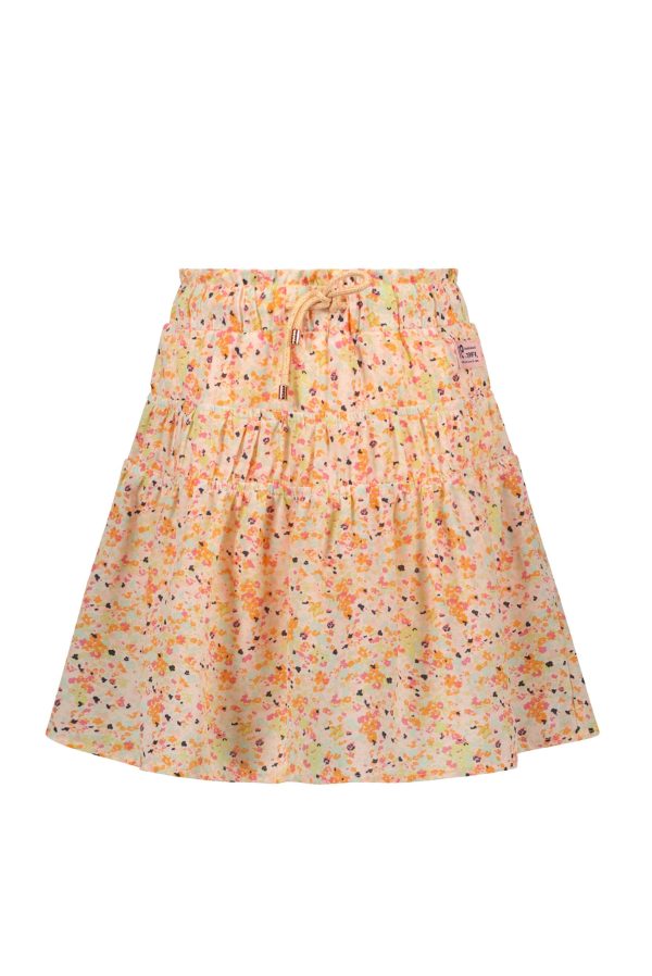 NoNo Meisjes rok - Nellie - Sour lime