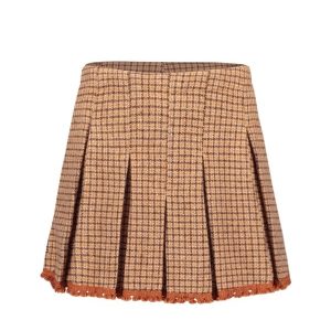 Like Flo Meisjes broek/rok pied de poule - Pdp roze