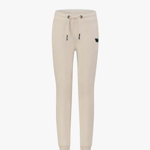 Ballin Sweat broek met logo - Zand
