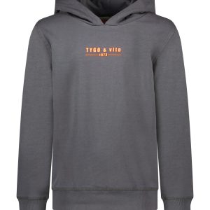 Tygo & Vito Jongens hoodie - Hugo - Grijs
