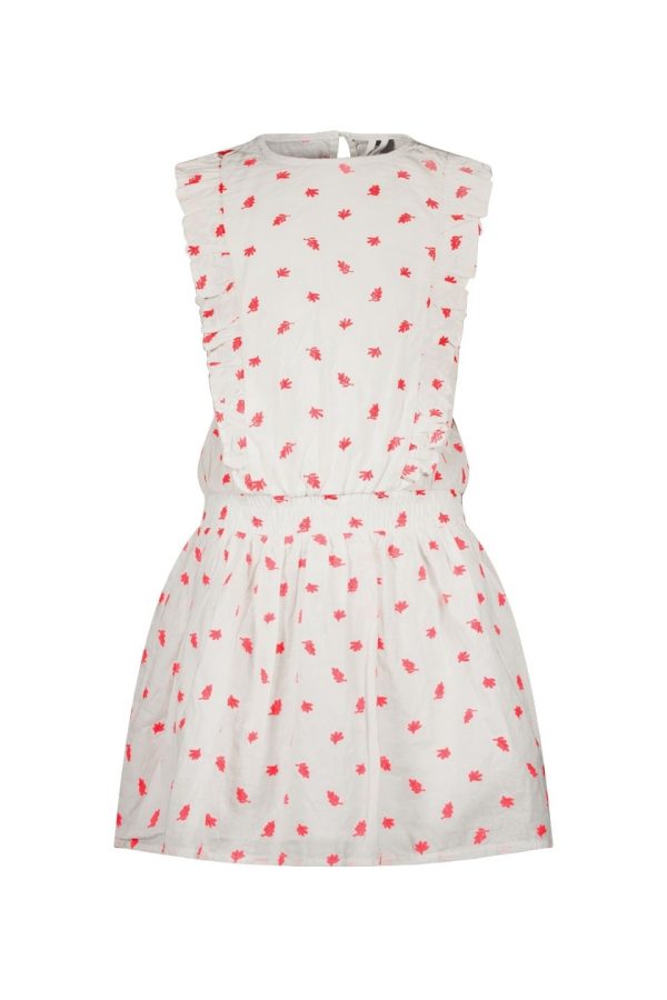 B.Nosy Meisjes jurk - Erin - End fluor detail