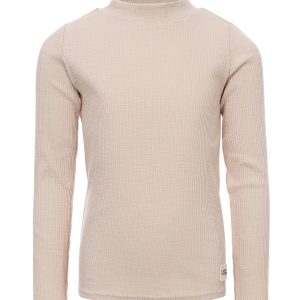 LOOXS Little Meisjes t-shirt rib - Bone ecru