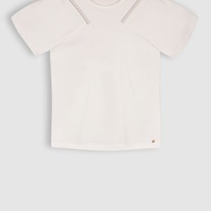 NoBell Meisjes t-shirt - Koala - Sneeuw wit