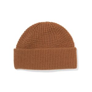 HEMA HEMA Kinder Beanie Wafel Bruin (bruin)