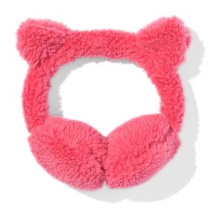 HEMA HEMA Kinderoorwarmers Teddy (roze)