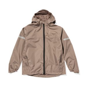 HEMA HEMA Kinderregenjas Lichtgewicht Taupe (taupe)