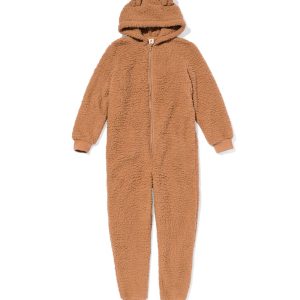 HEMA HEMA Kinderonesie Teddy Bruin (bruin)