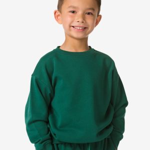 HEMA HEMA Kinder Sweatbroek Felgroen (felgroen)