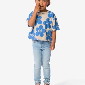HEMA HEMA Kinder Jeans Skinny Fit Lichtblauw (lichtblauw)
