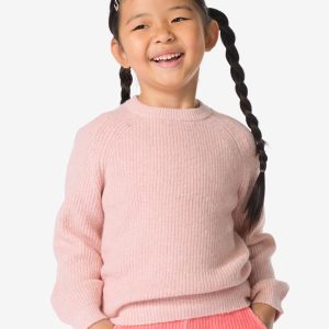 HEMA HEMA Kindertrui Glitter Roze (roze)