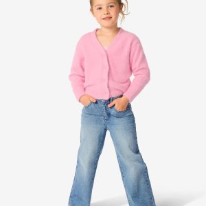 HEMA HEMA Kinderjeans Wijd Lichtblauw (lichtblauw)