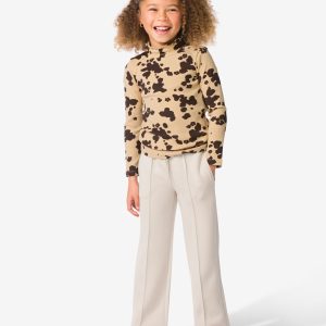 HEMA HEMA Kinderbroek Comfy Fit Zand (zand)