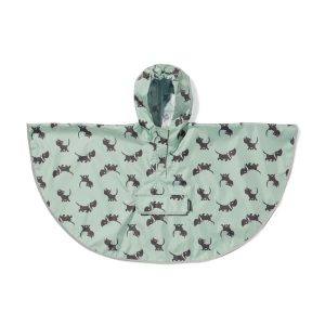 HEMA HEMA Takkie En Siepie Kinderponcho Waterdicht Groen (groen)