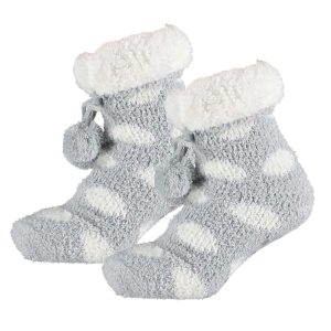 Apollo Huissokken - kinderen - grijs - maat 36/41