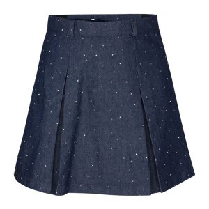 KIEstone winter rok meisjes - blauw - Els