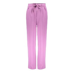 Geisha zomer broek meisjes - crinckle - lavendel