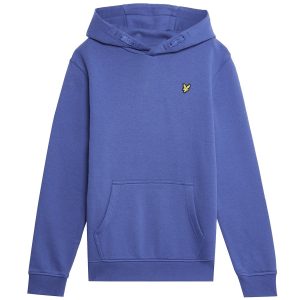 Lyle & Scott winter hoodie jongens - Now blauw